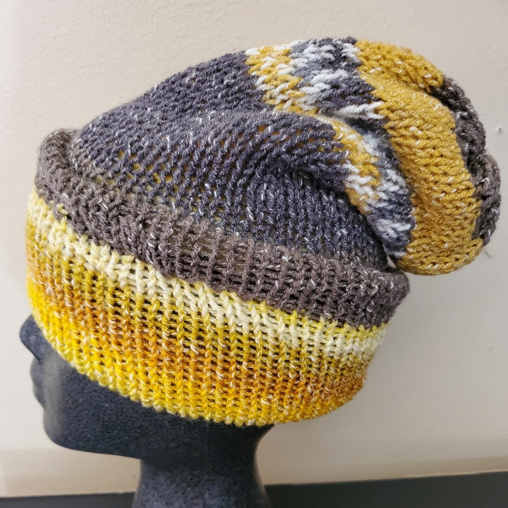Reversible Handmade Beanie - Picture 2 of 4